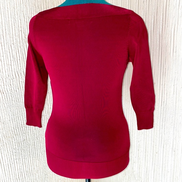 NecessaryObjects Sweater in Burgundy - Picture 2 of 8